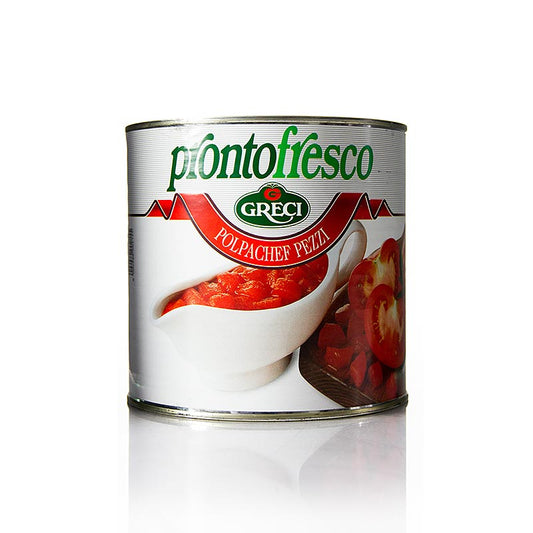 Gewürfelte Tomaten "Polpachef Pezzi", Prontofresco, 2,5 kg