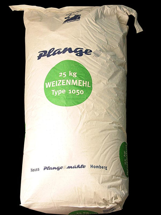 Mehl Type 1050, Weizenmehl, Plange, 25 kg
