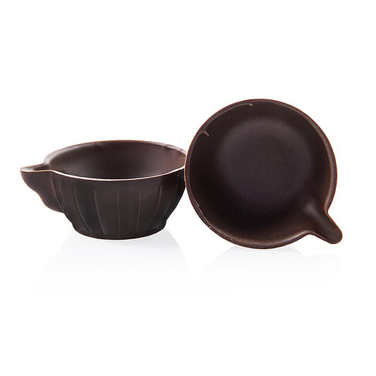 Schokoform - Espresso-Tassen, klein, dunkle Schokolade, ø 50mm, 25mm hoch, 984 g, 168 St