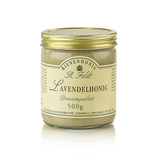 Lavendel-Honig, Frankreich, weiß, cremig, vollblumig, 500 g