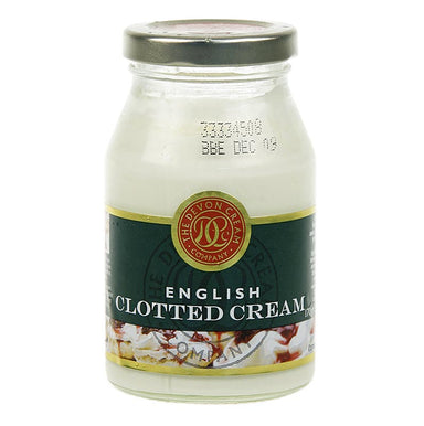 Englische Clotted Cream, feste Rahm-Creme, 55% Fett,  170 g - Saucen, Suppen, Fonds - Chutneys, Pestos, Saucen und Spezialitäten - thungourmet