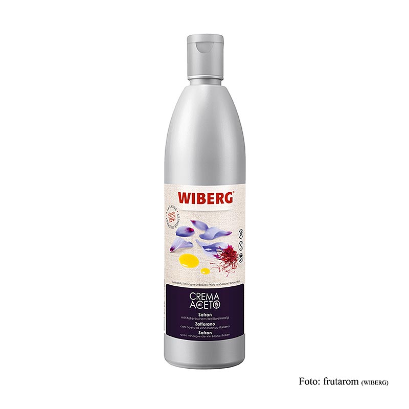 WIBERG Crema di Aceto, Safran, Squeeze Flasche, 500 ml