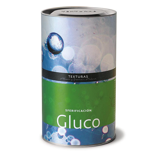 Gluco (Calciumglukonat und -lactat), Texturas Ferran Adrià, E 578, E 327, 600 g