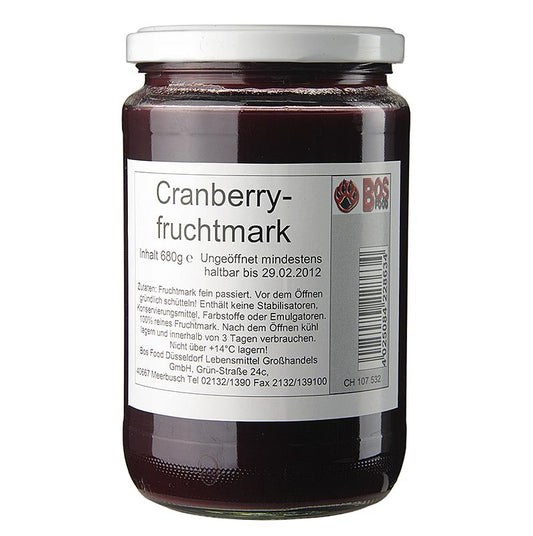 Püree/Mark - Cranberry, fein passiert, 680 g
