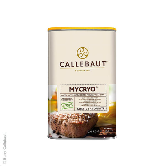 Mycryo - Kakaobutter, als Ersatz für Gelatine, pulverisiert, Callebaut, 600 g
