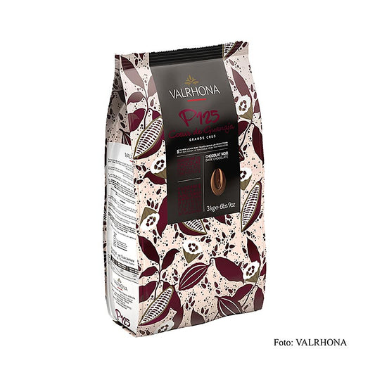 Valrhona Coeur de Guanaja, dunkle Couverture, Callets, 80% Kakao, kakaobutterarm, 3 kg
