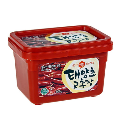 Paprika -/ Chili Paste für koreanische Küche, scharf (Sempio),  500 g - Asia & Ethno Food - Asiatische Gewürze, Aromen - thungourmet