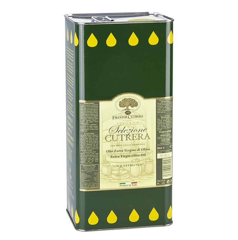 Natives Olivenöl Extra, Frantoi Cutrera "Selezione Cutrera", intensiv, 5 l