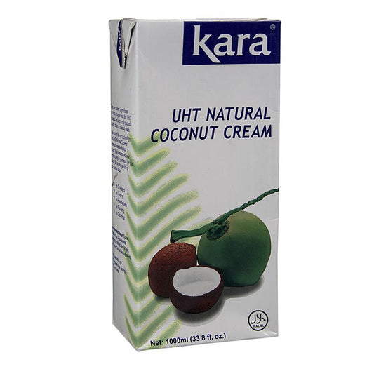 Kokoscreme, 24% Fett, Kara, 1 l