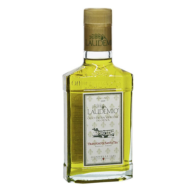 Natives Olivenöl Extra, Santa Tea Gonnelli "Il Laudemio", grüne Oliven, 250 ml
