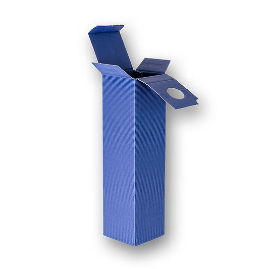 Weinpräsentkarton Modern Blau, 1er Präsentkarton, 360x90x90, 1 St