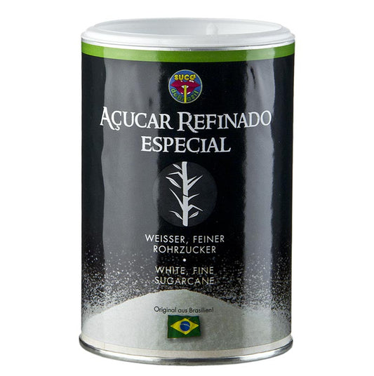 Rohr-Zucker Spezial, weiß, fein für Cocktails, Brasilien, 250 g
