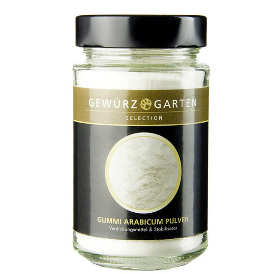 Gewürzgarten Gummi Arabicum-Pulver, als Gelier- und Oberflächenbehandlungsmittel, 110 g