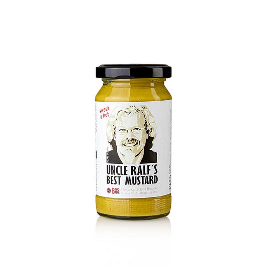 Kornmayer - Uncle Ralfs Best Mustard Senf, sweet & hot, 210 ml
