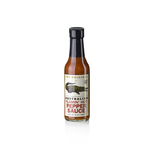 Australian Flamin´ Hot Pepper Sauce, von The Original, 148 ml