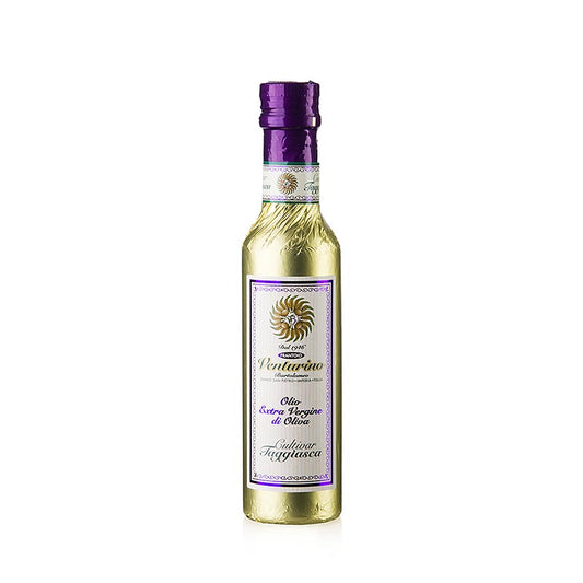 Natives Olivenöl Extra, Venturino, 100% Taggiasca Oliven, Goldfolie, 250 ml