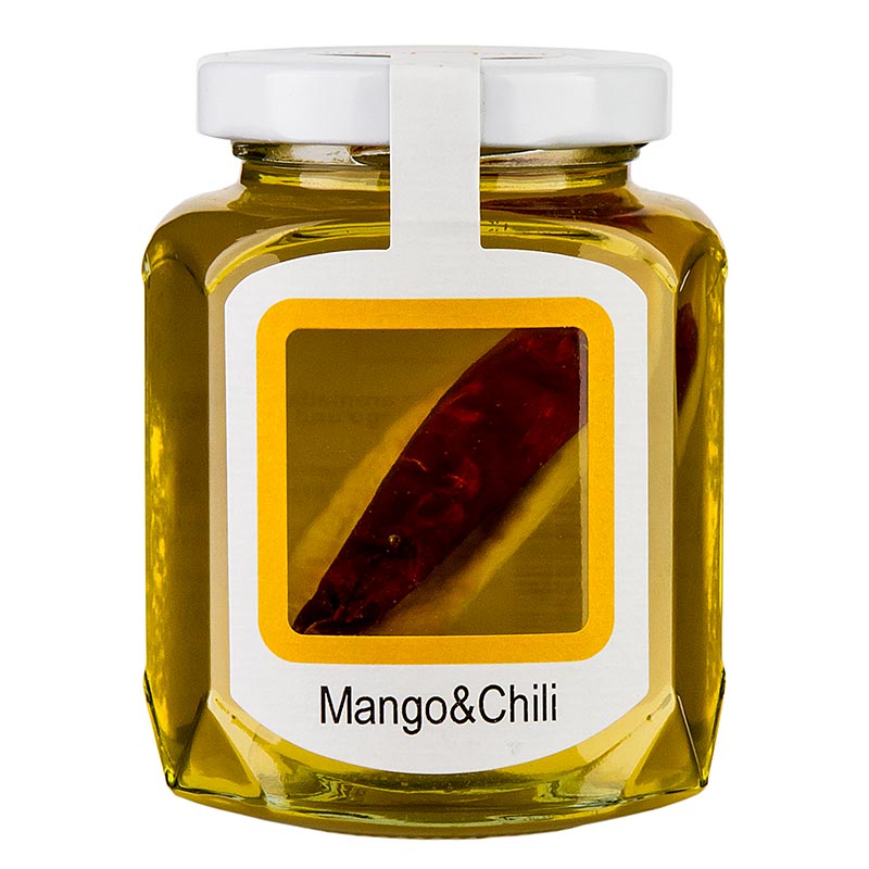 Akazienhonigzubereitung mit getrockneter Mango und Chili, imhonig, 250 g