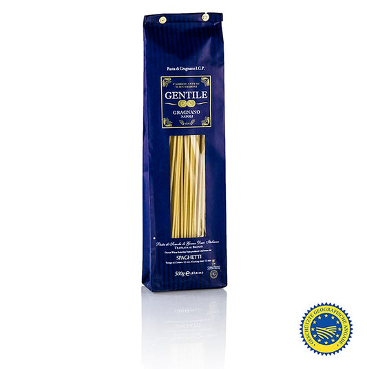 Pastificio Gentile Gragnano IGP/g.g.A. - Spaghetti, ø 2,2mm, bronzegezogen, 500 g