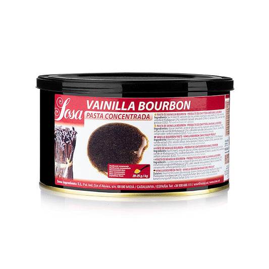 Sosa Paste - Bourbon-Vanille, 1,5 kg