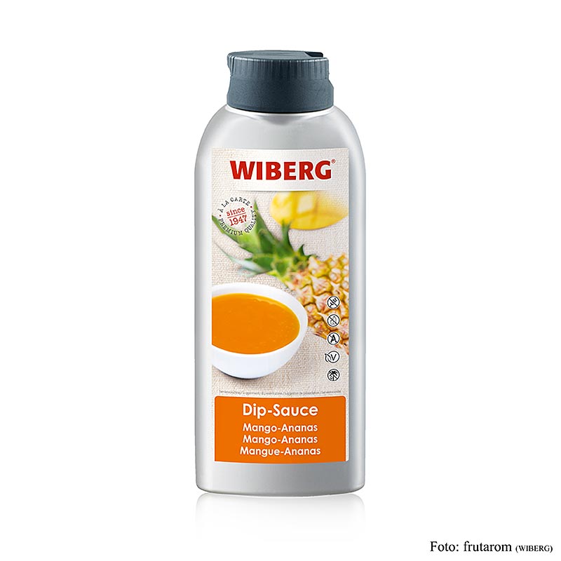 WIBERG Dip-Sauce Mango Ananas, mit Curry und Ingwer, 700 ml
