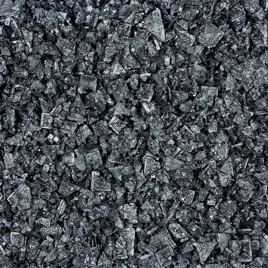 Dekorsalz schwarz in Pyramidenform, Petros, Zypern, 100 g
