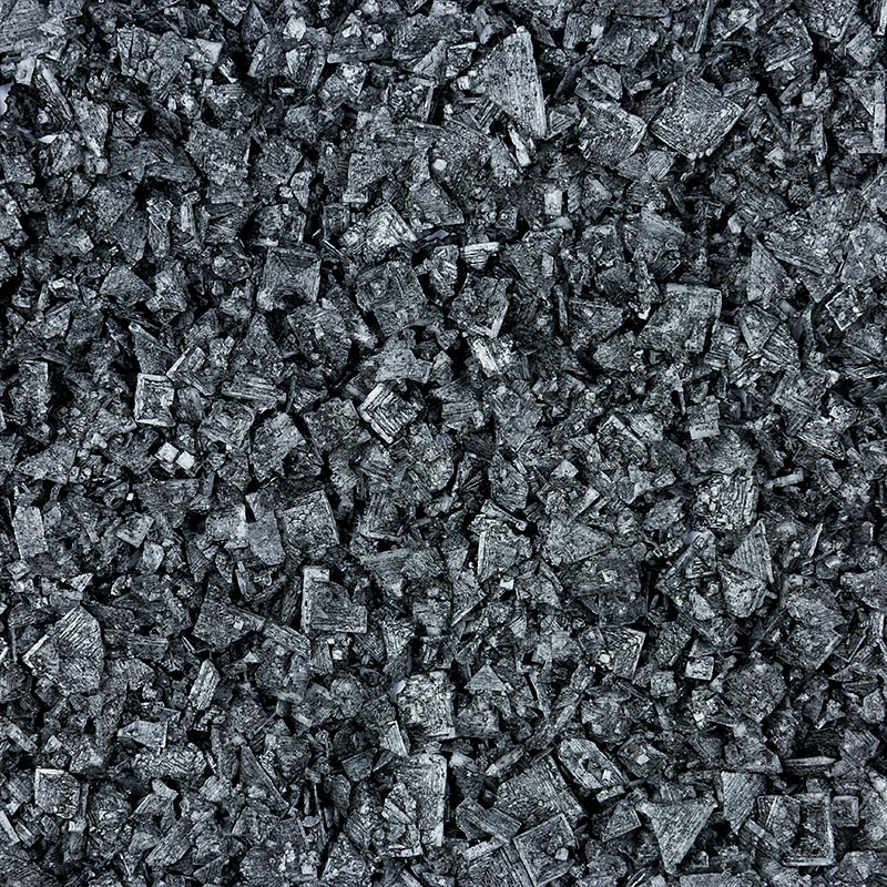 Dekorsalz schwarz in Pyramidenform, Petros, Zypern, 600 g