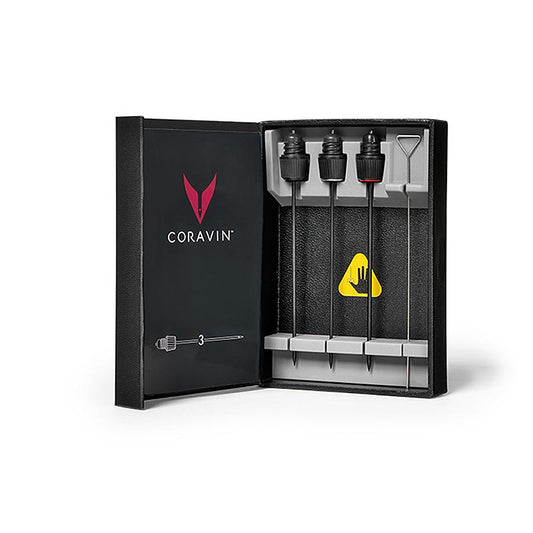 Coravin Wine Access System - 3er Nadel Set mit Reinigungsgerät,  4 tlg.