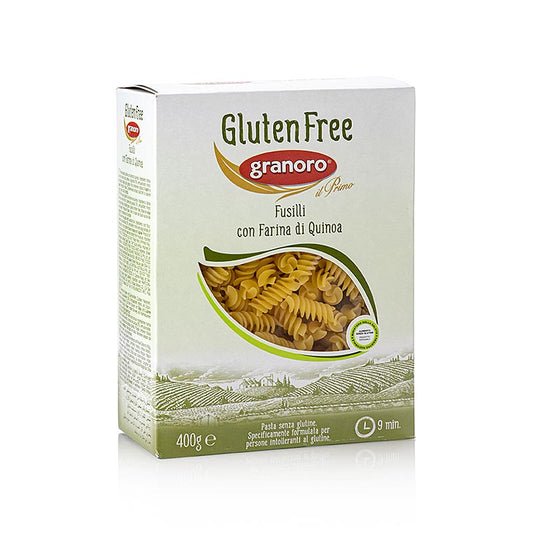 Granoro Fusilli, mit Quinoa, glutenfrei, No. 473, 400 g