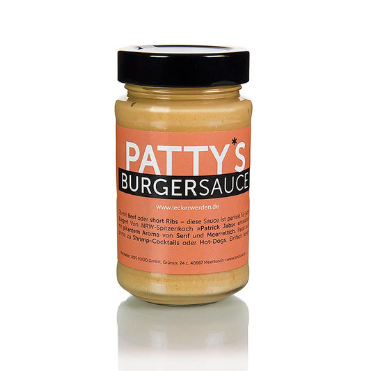 Pattys Burgersauce, kreiert von Patrick Jabs, 225 ml