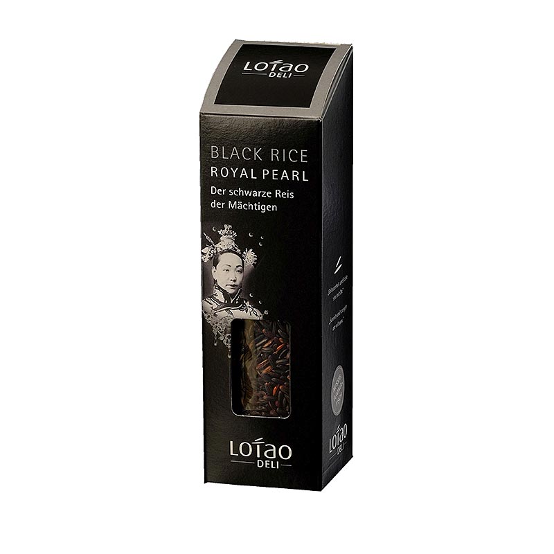 Lotao - Royal Pearl Black, schwarzer Reis, Italien, BIO, 300 g