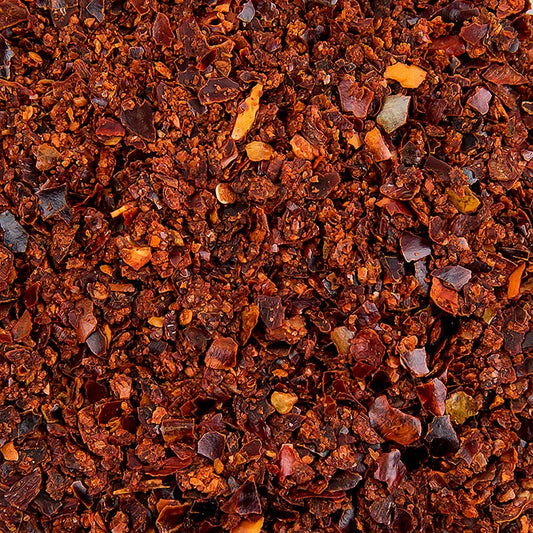 Chili rot, mild, geschrotet, 2-4mm,  1 kg - thungourmet