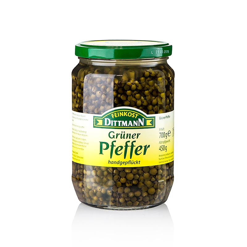 Grüner Pfeffer, in Salzlake, 700 g