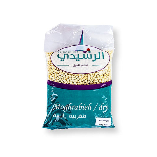 Cous-Cous "Mograbieh", 5mm Perlen, Al Rashidi,  800 g - Mehl, Getreide, Teige, Backmischungen - Getreide und Grieß - thungourmet