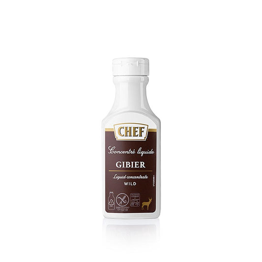 CHEF Premium Konzentrat - Wildfond, flüssig, für ca.6 Liter, 200 ml