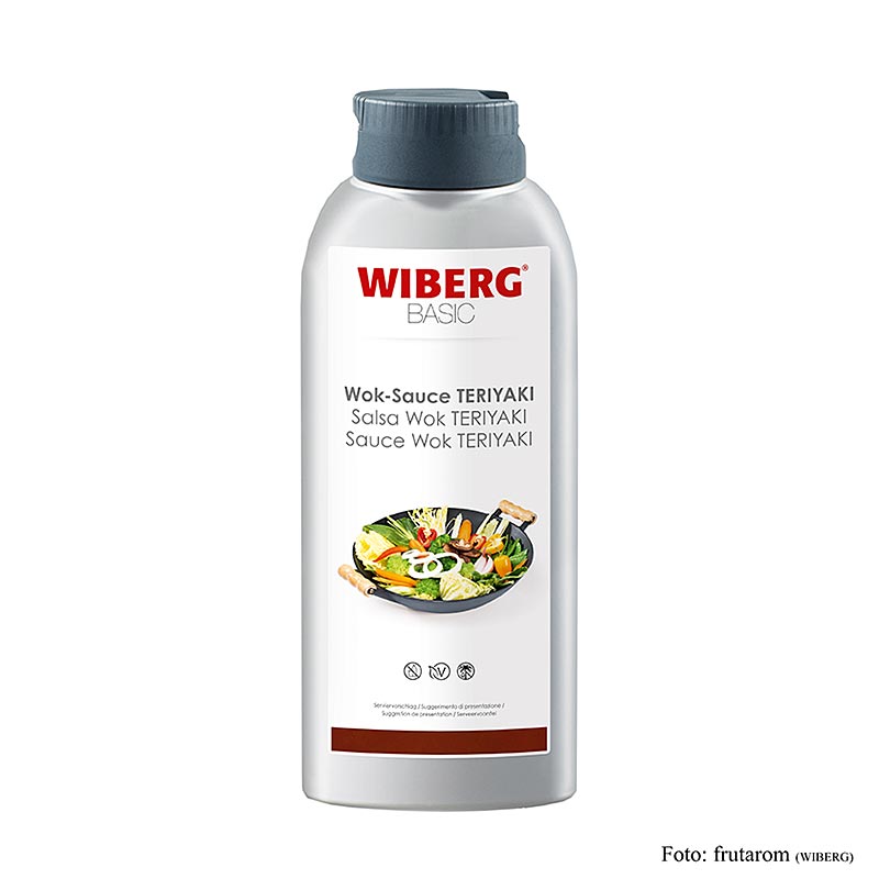 WIBERG BASIC Wok Sauce Teriayki, Squeezeflasche, 652 ml