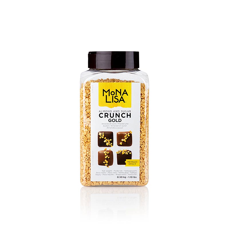 Almond & Sugar Crunch - Gold, Mona Lisa, 500 g