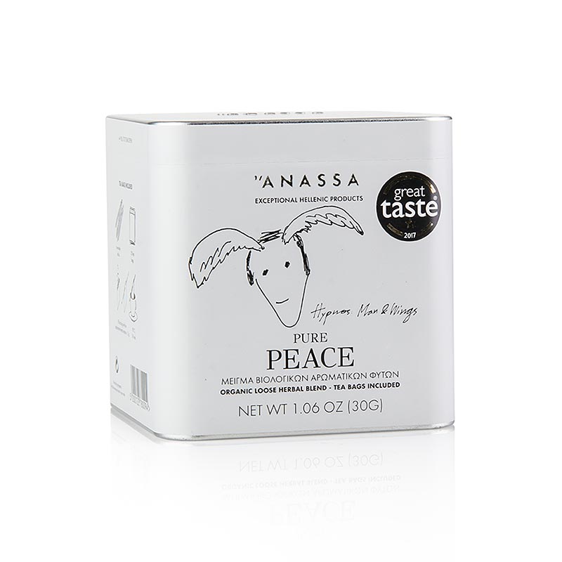 ANASSA Pure Peace Tea (Kräutertee), lose mit 20 Beuteln, BIO, 30 g