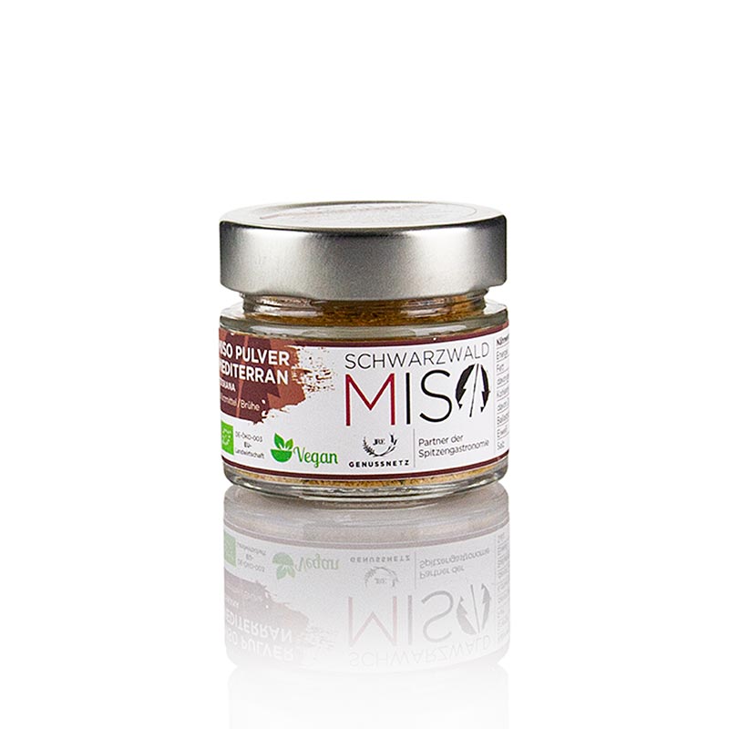 Miso Mediterran Pulver, mit mediterranen Gewürzen, Schwarzwald Miso, BIO, 35 g
