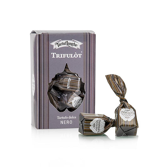 Mini Trüffelpralinen "trifulòt", dunkle Schokolade, Tartuflanghe, 105 g