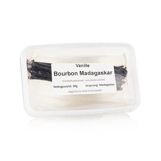 Bourbon-Vanille Schoten, aus Madagaskar, ca. 15 Stangen, 50 g