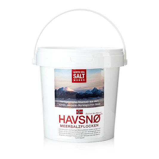 HAVSNØ Meersalzflocken, 650g, North Sea Salt Works (Norwegen), 650 g