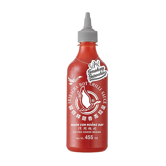 Chili-Sauce - Sriracha, scharf, smokey, Flying Goose,  455 ml