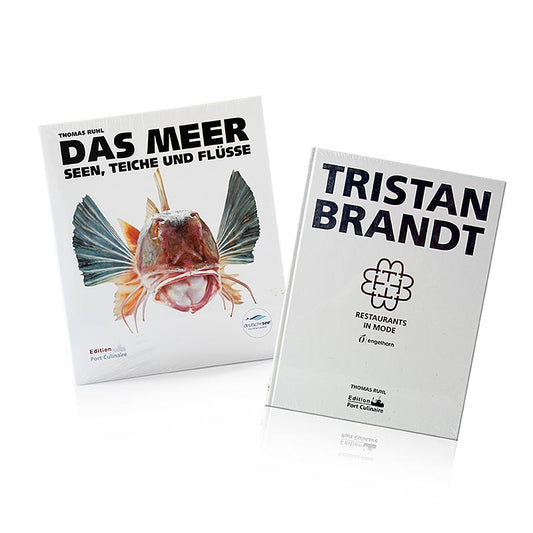Buch Bundle "Das Meer & Tristan Brand", 2 Bücher, Edition Port Culinaire,  2 tlg.