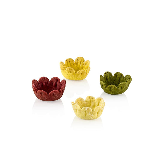"Cups" Gemüse Tartelettes , Rote Bete-Karotte-Zwiebel-Spinat, ø 3x1,5cm, Pidy,  336 g, 96 Stück