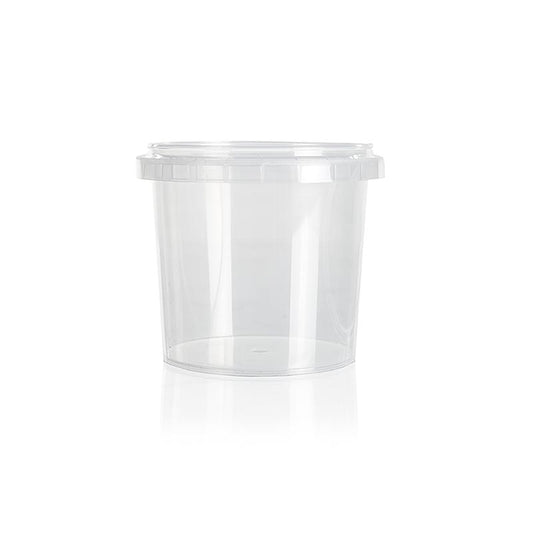 Kunststoffdose "Circlecup", rund, OHNE Deckel, ø 95x94,5mm, 365ml,  1 St