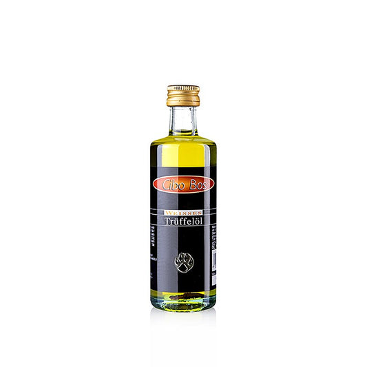 CIBO BOS Natives Olivenöl mit weißem Trüffelgeschmack (Trüffelöl), 60 ml