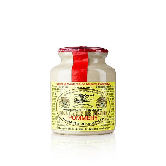Moutarde de Meaux® -grober Senf, scharf, Pommery®, 240 ml