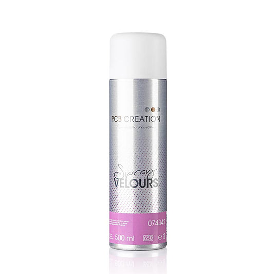 Dekor Sprayer, pinker Velvet Effekt, mit Farbstoff, PCB (74342), 500 ml