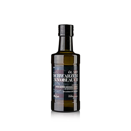 Valderrama Gewürzöl (Arbequina Olivenöl) mit schwarzem Knoblauch, 250ml, 250 ml