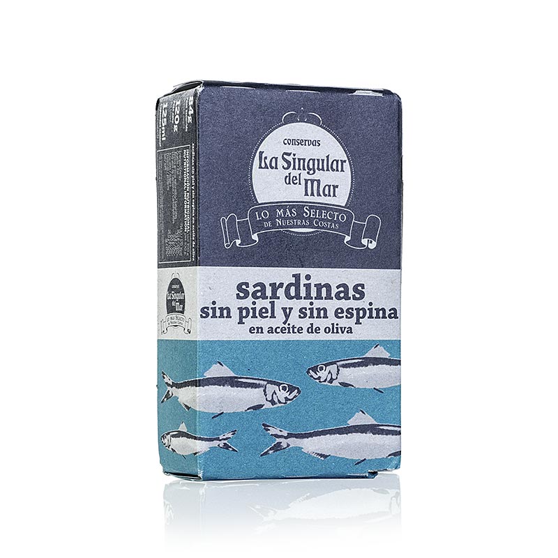 Sardinen, in Olivenöl, ohne Haut und Gräten, Spanien, 120 g